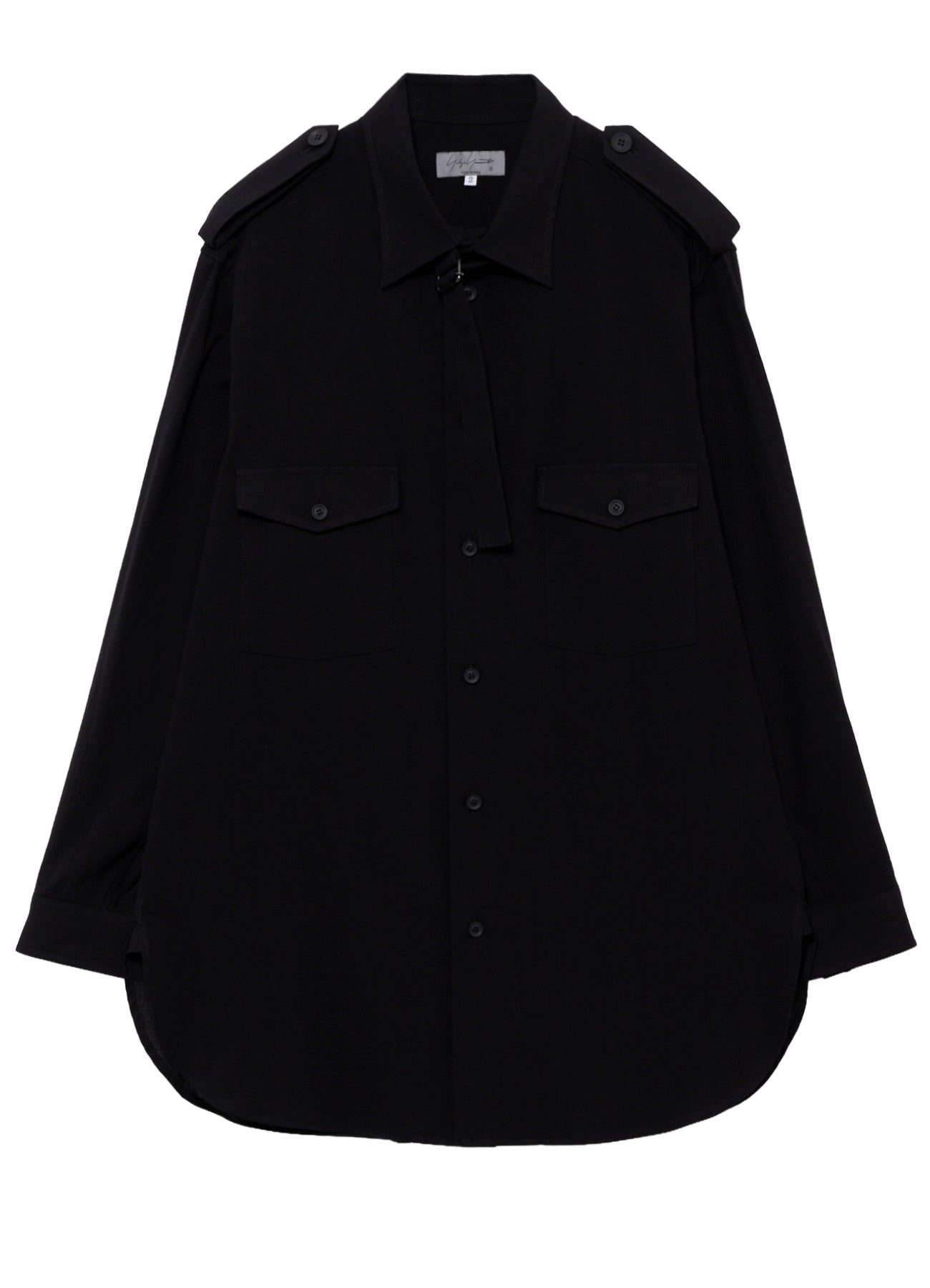 ORGANIC CALICO COLLAR TAB BLOUSE