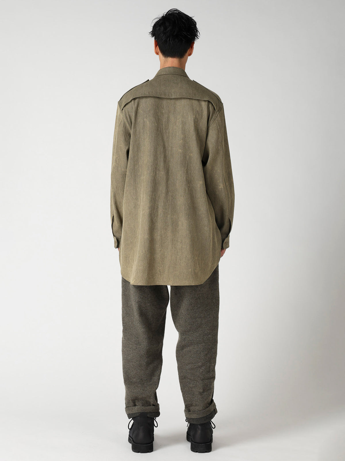 8OZ CHEMICAL BREACH SHOULDER EPAULET WORK BLOUSE