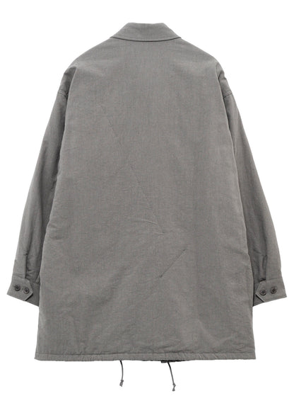 LI/C GREY CANVAS PADDED BLOUSE BLOUSON