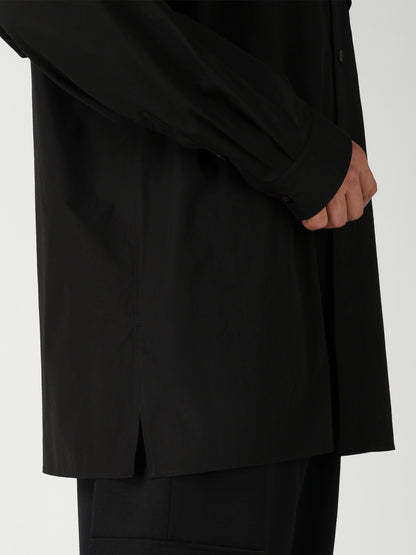 COTTON BROAD 3 FLAP ASYMMETRY BLOUSE
