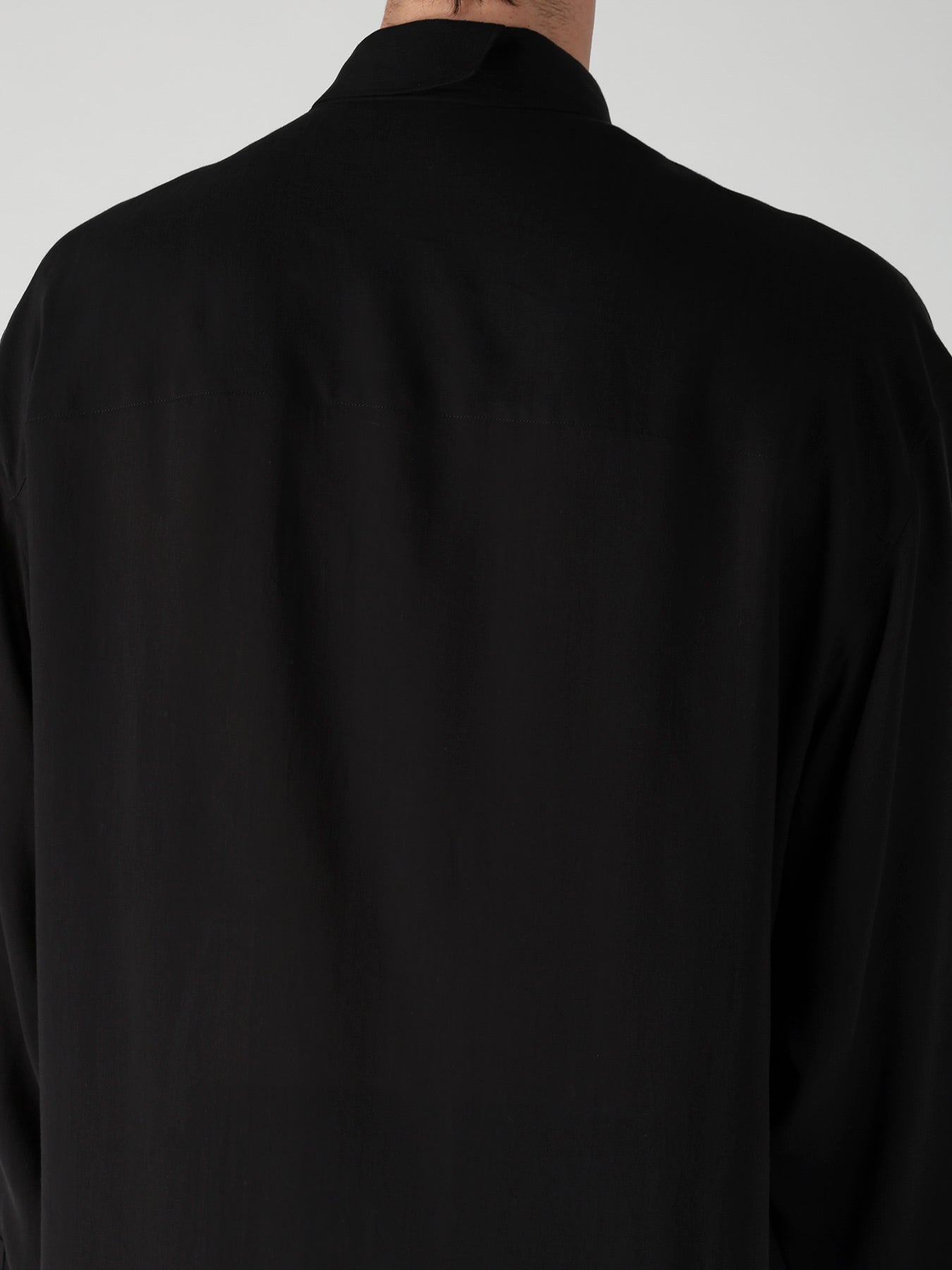 CELLULOSE LAWN 3 FLAP ASYMMETRY BLOUSE – THE SHOP YOHJI YAMAMOTO