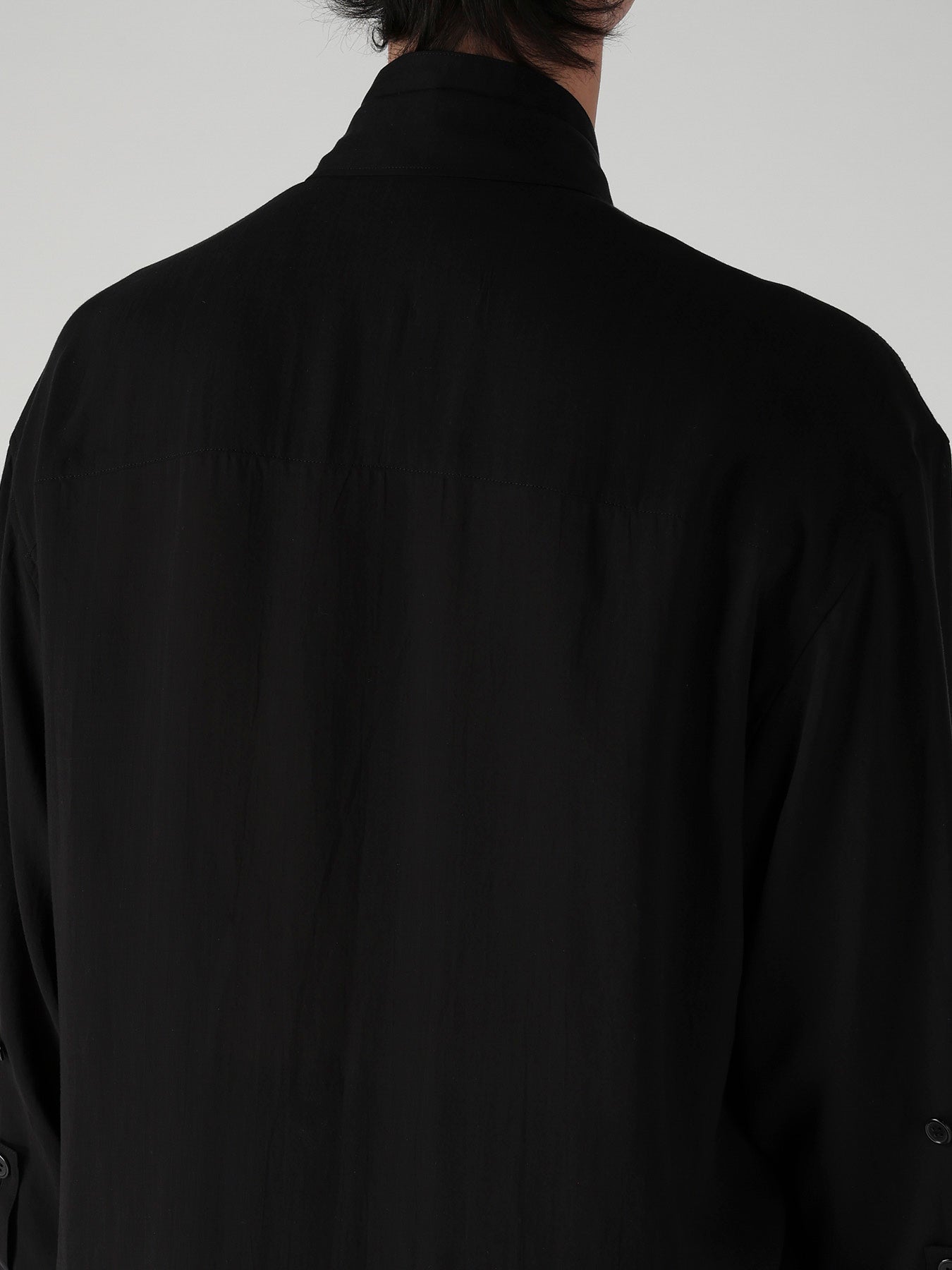 CELLULOSE LAWN PEN POCKET DOUBLE COLLAR BLOUSE – THE SHOP YOHJI