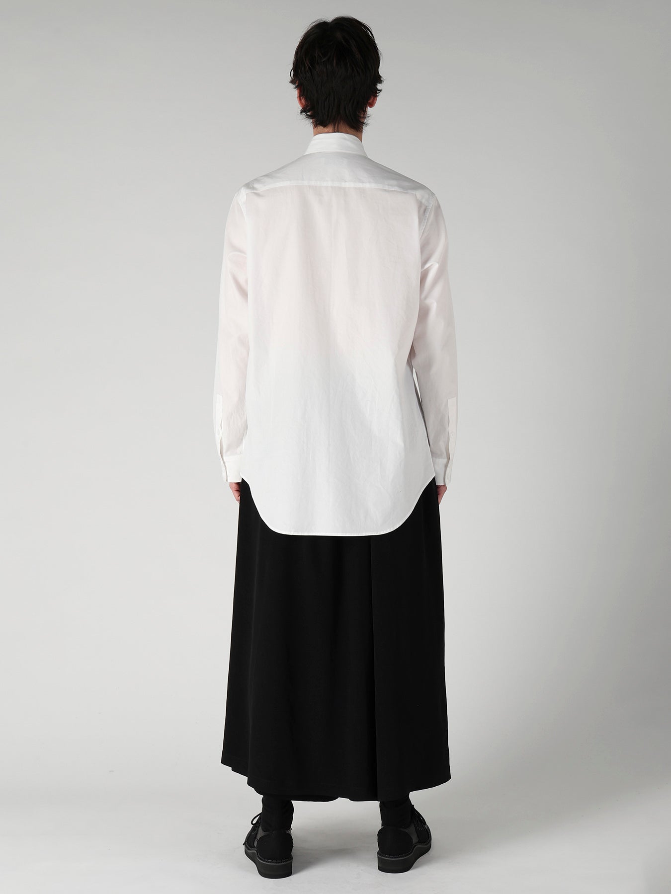 COTTON BROAD DOUBLE POCKET SHIRT