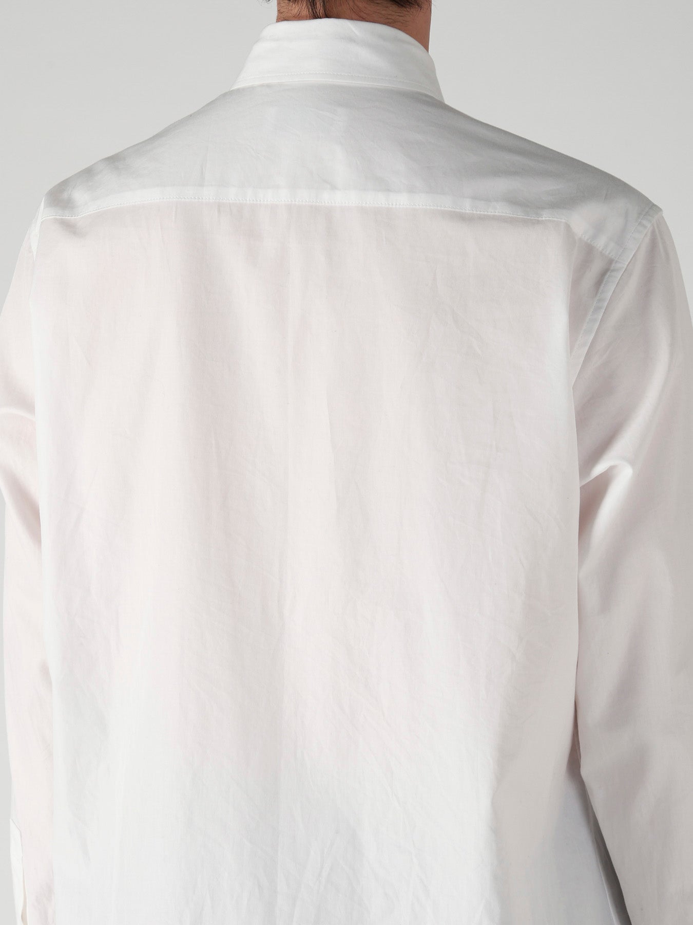 COTTON BROAD DOUBLE POCKET SHIRT