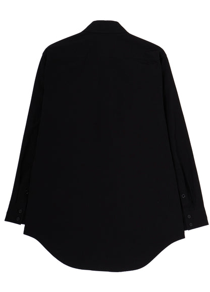 COTTON BROAD DOUBLE POCKET SHIRT