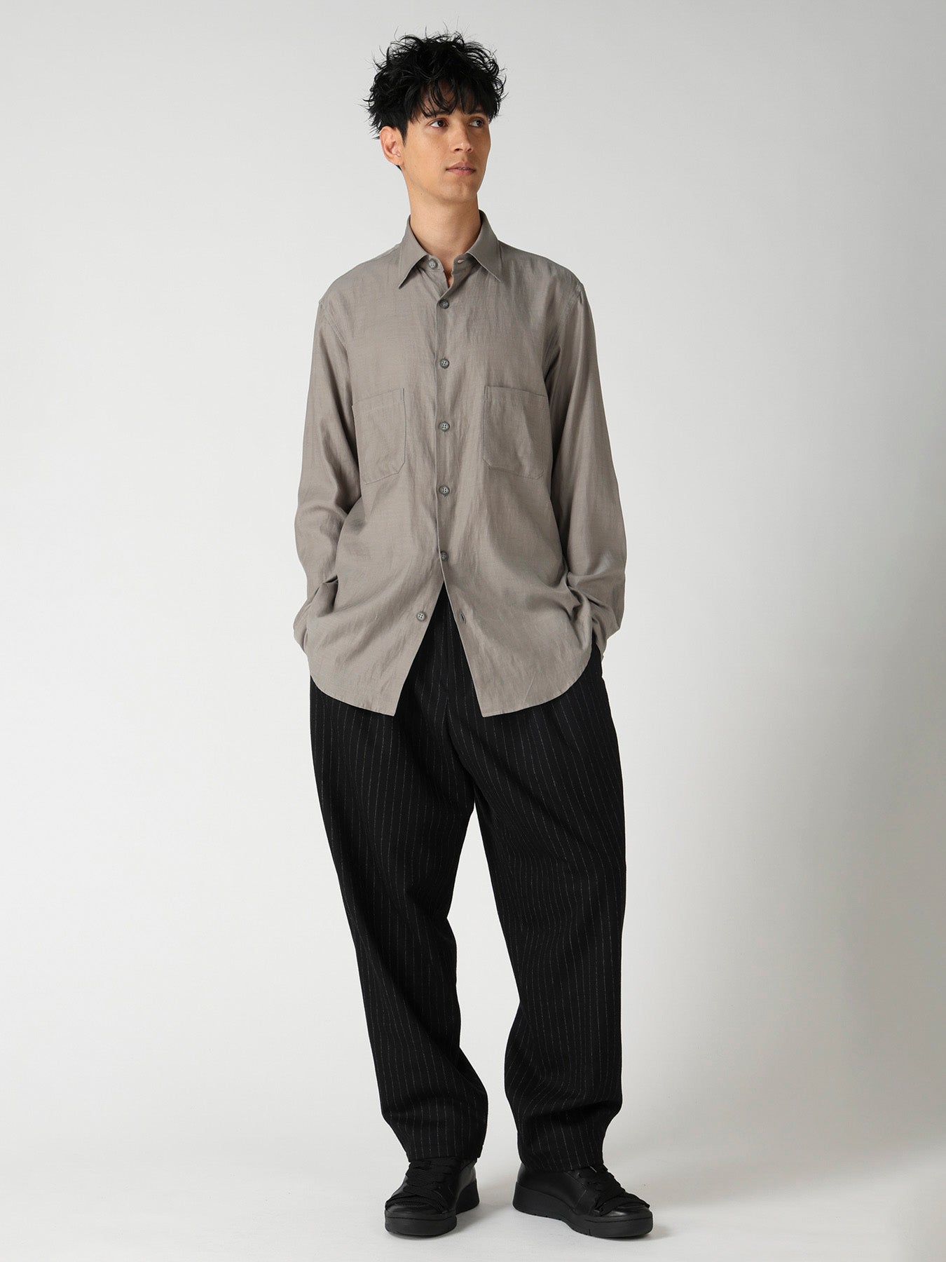 VIYELLA CU C DOUBLE POCKET SHIRT