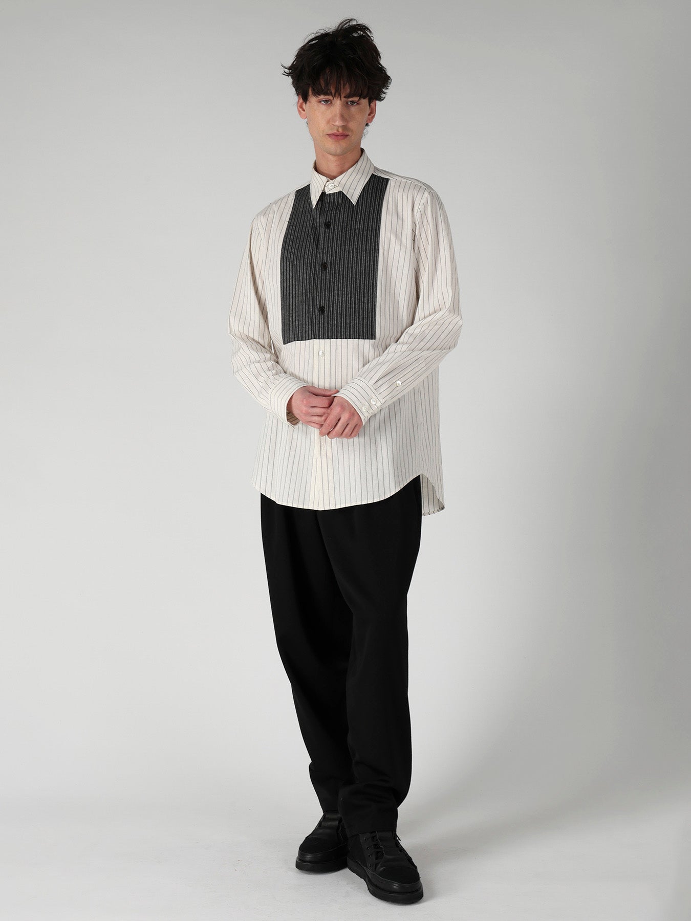 C LI WASHER ST FRONT CHEST PANEL A SHIRT – THE SHOP YOHJI YAMAMOTO
