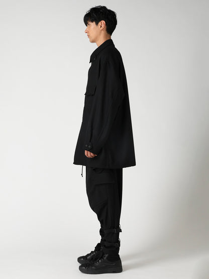 SERGE MILLED PADDED BLOUSON SHIRT
