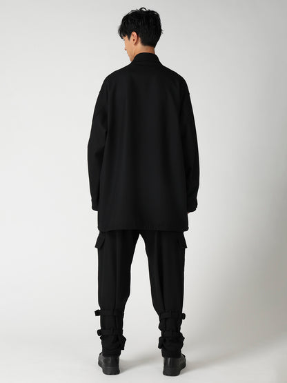 SERGE MILLED PADDED BLOUSON SHIRT