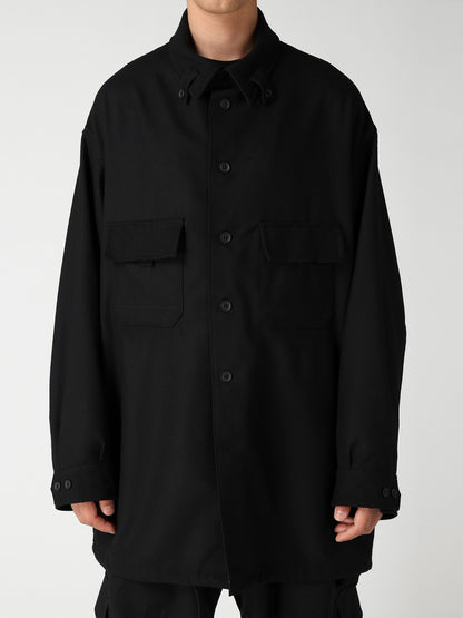 SERGE MILLED PADDED BLOUSON SHIRT