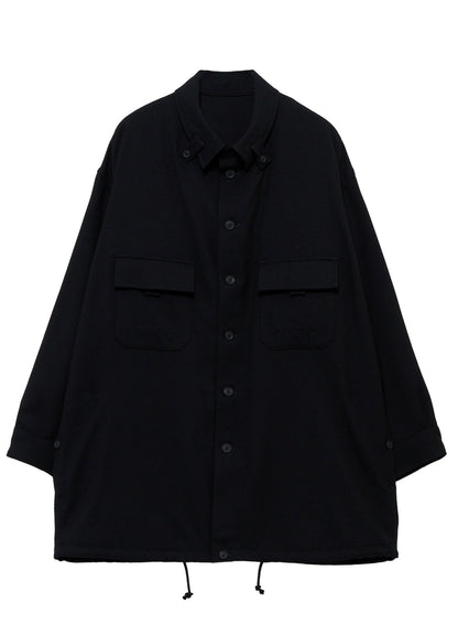 SERGE MILLED PADDED BLOUSON SHIRT