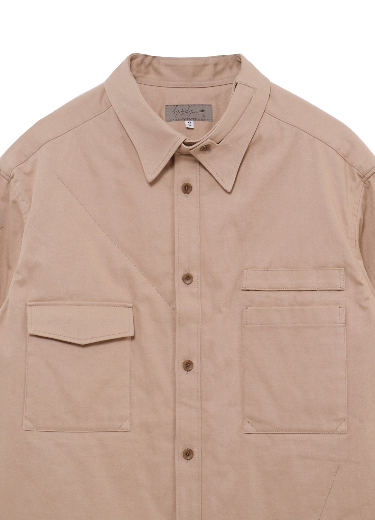 MILITARY BACK SATIN PADDED PANEL COLLAR BELT BLOUSE