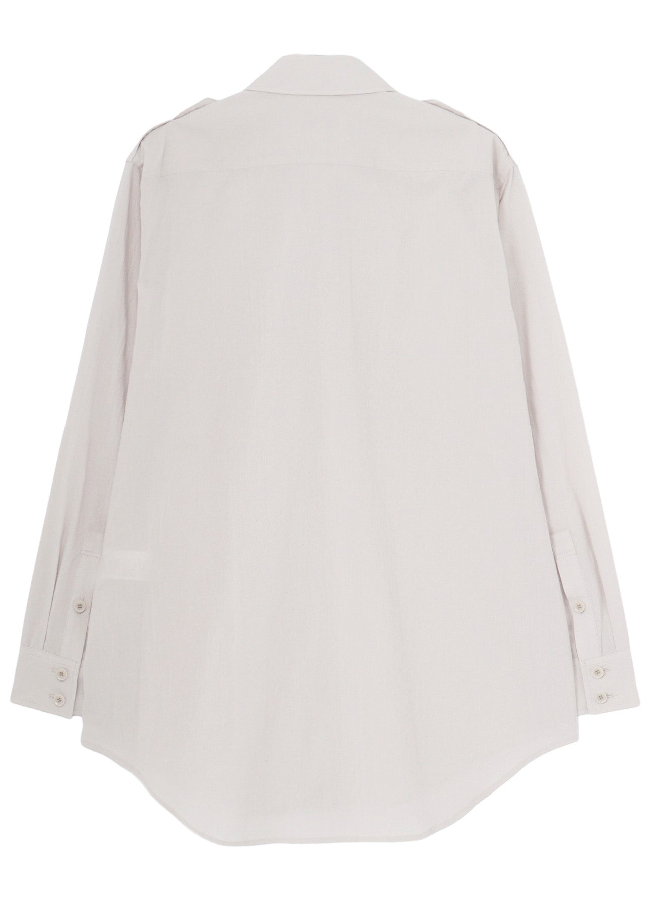WRINKLE LAWN MILITALLY SHIRT