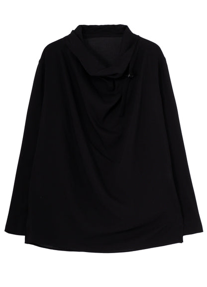 CELLULOSE LAWN POFC DRAPE BLOUSE