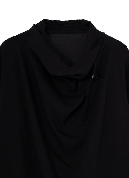 CELLULOSE LAWN POFC DRAPE BLOUSE