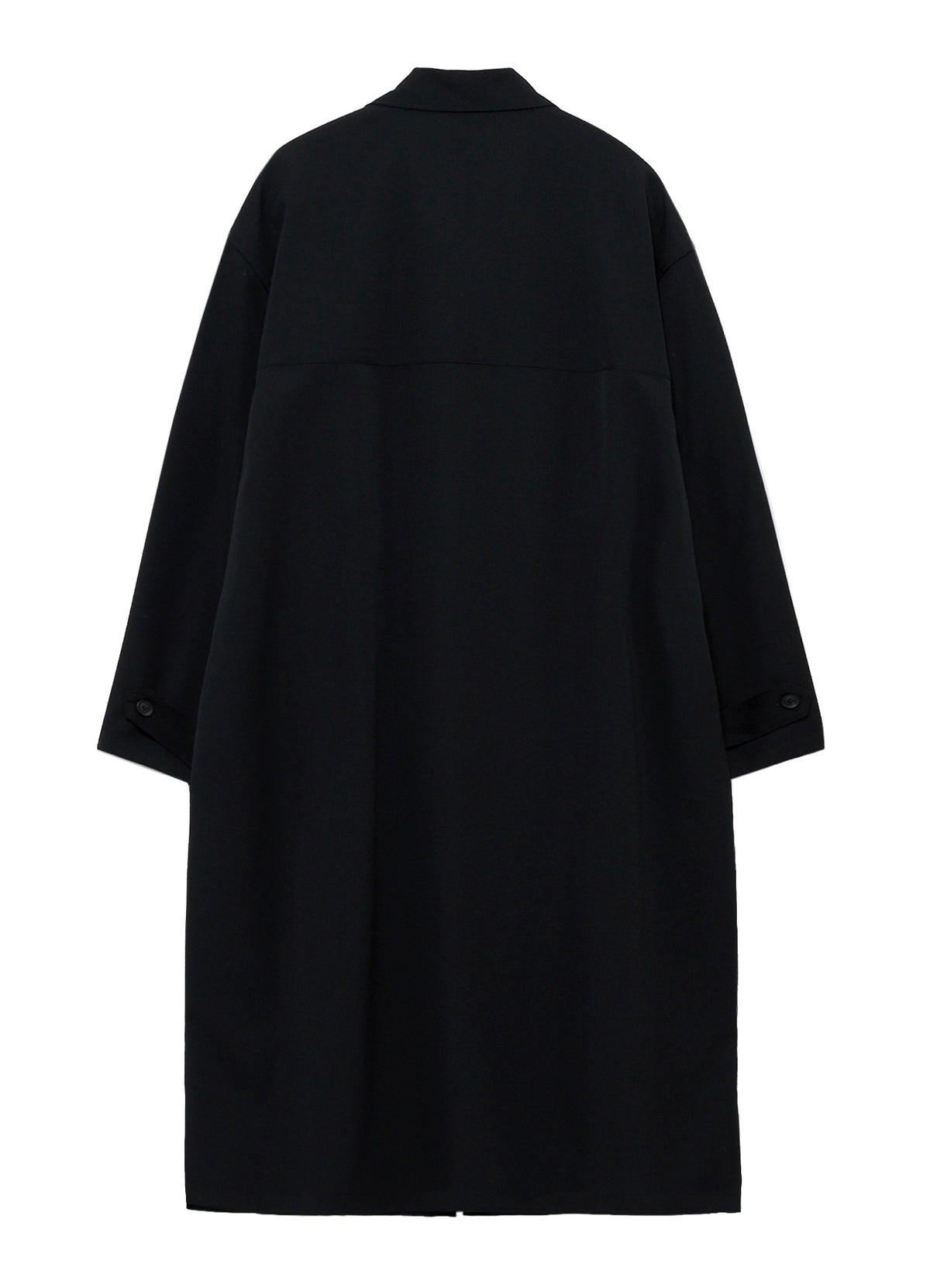 WOOL GABARDINE LONG SHIRT