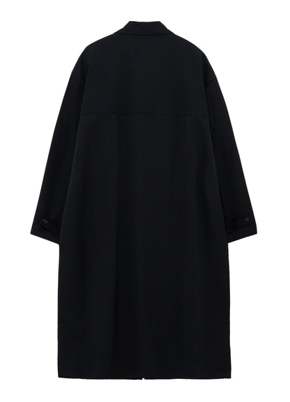 WOOL GABARDINE LONG SHIRT