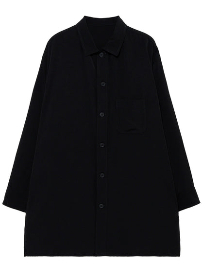 TA TUXEDO PLACKET FRONT BLOUSE