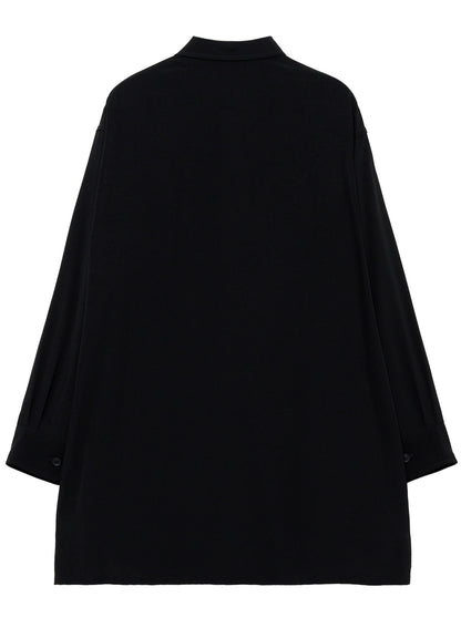 TA TUXEDO PLACKET FRONT BLOUSE