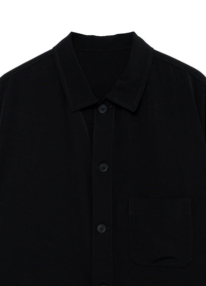 TA TUXEDO PLACKET FRONT BLOUSE