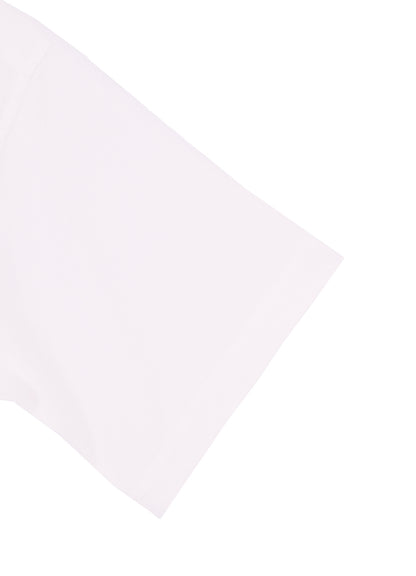 PURPLE DAHLIA EMBROIDERY DOUBLE COLLAR SHIRT