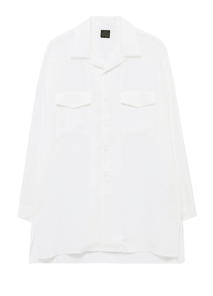 SUIT POPLIN CDH OPEN COLLAR SHIRT