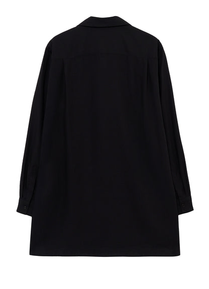 SUIT POPLIN CDH OPEN COLLAR SHIRT