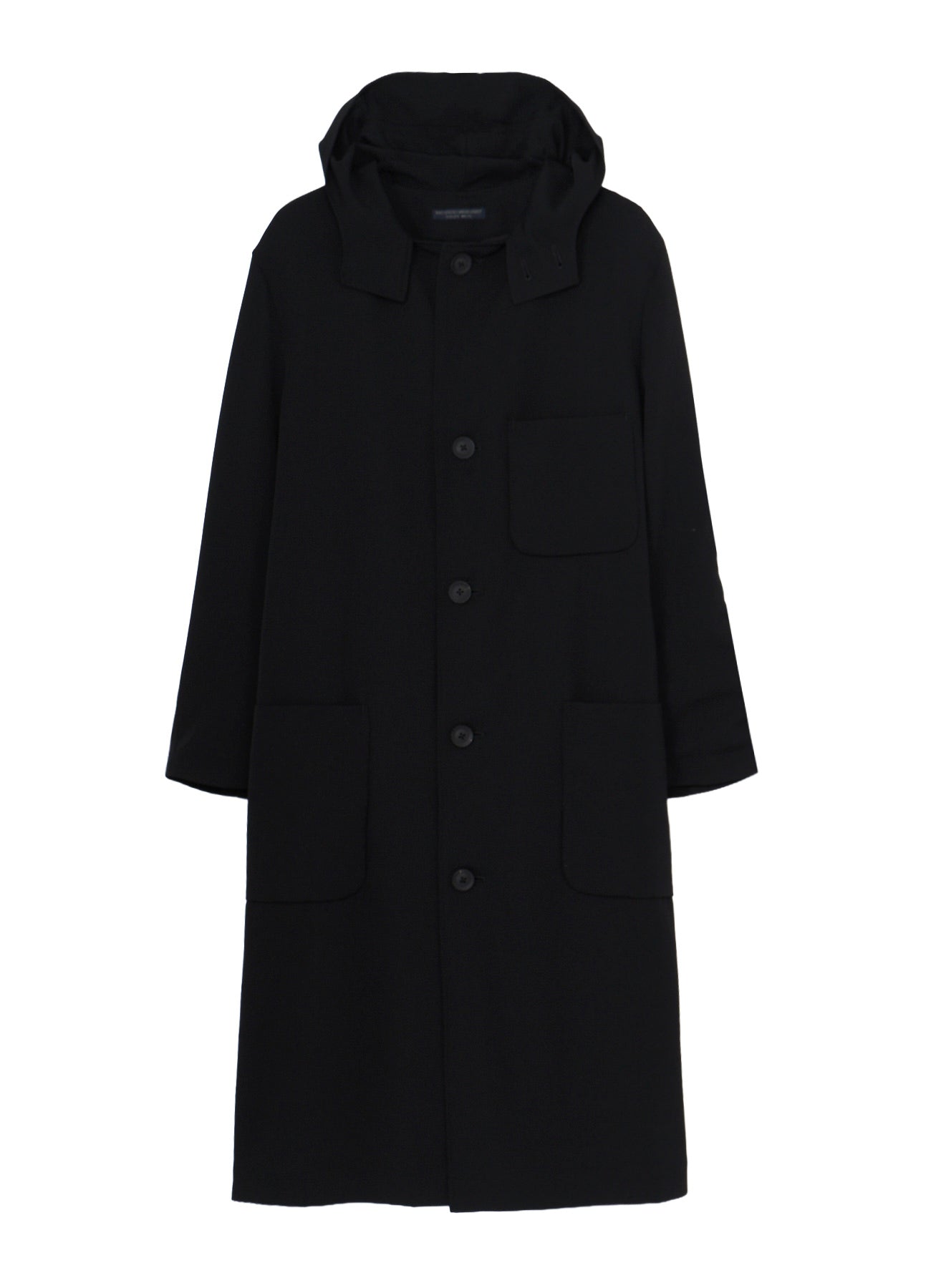 RE GABARDINE SINGLE HOODED COAT