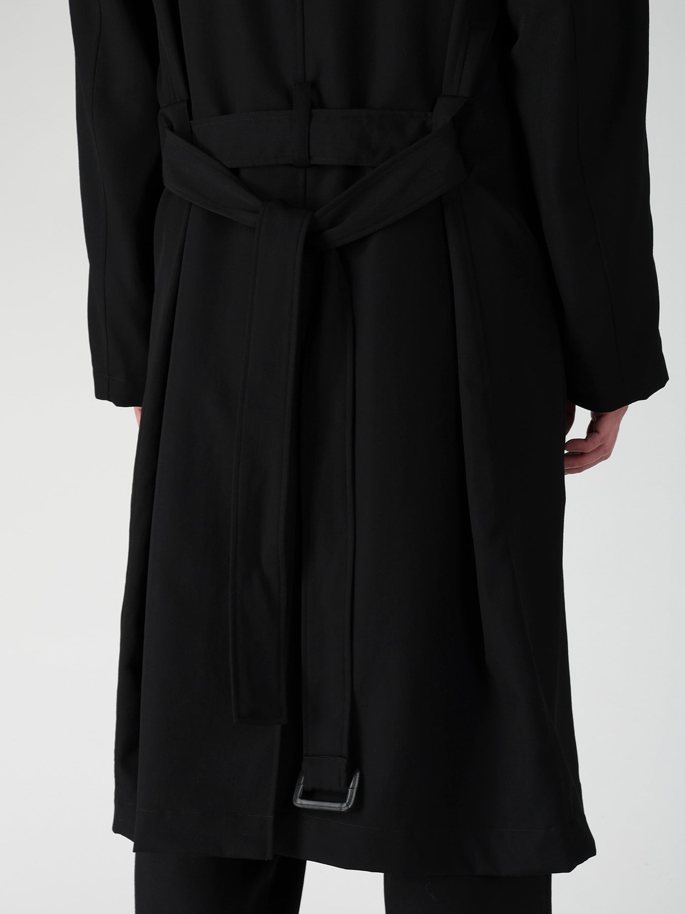 RE GABARDINE SINGLE HOODED COAT