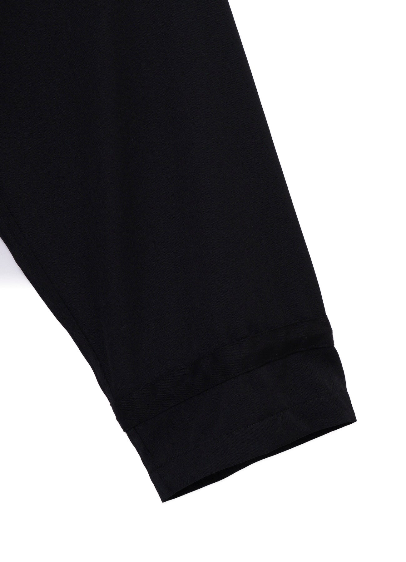 WOOL GABARDINE CROSS SHAPE ZIPPER COAT