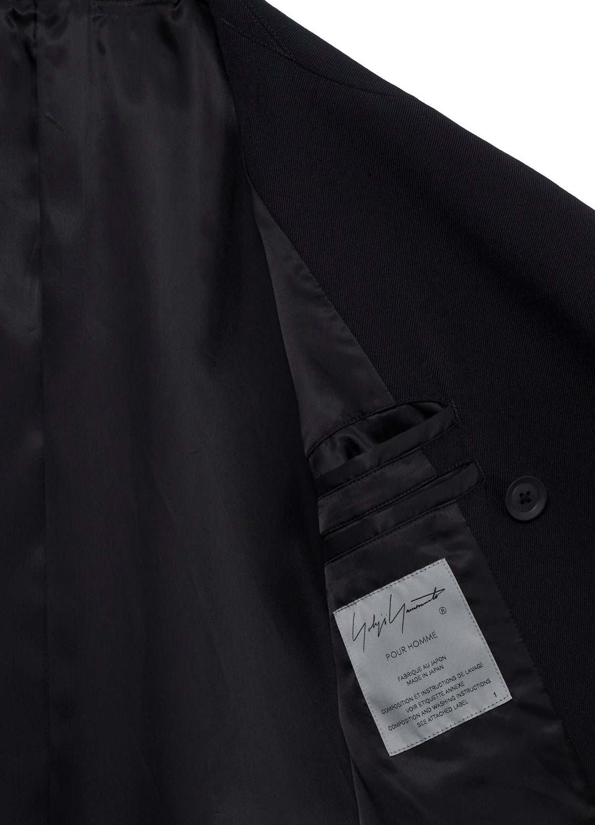 ARMY GABARDINE ROUND COLLAR COAT