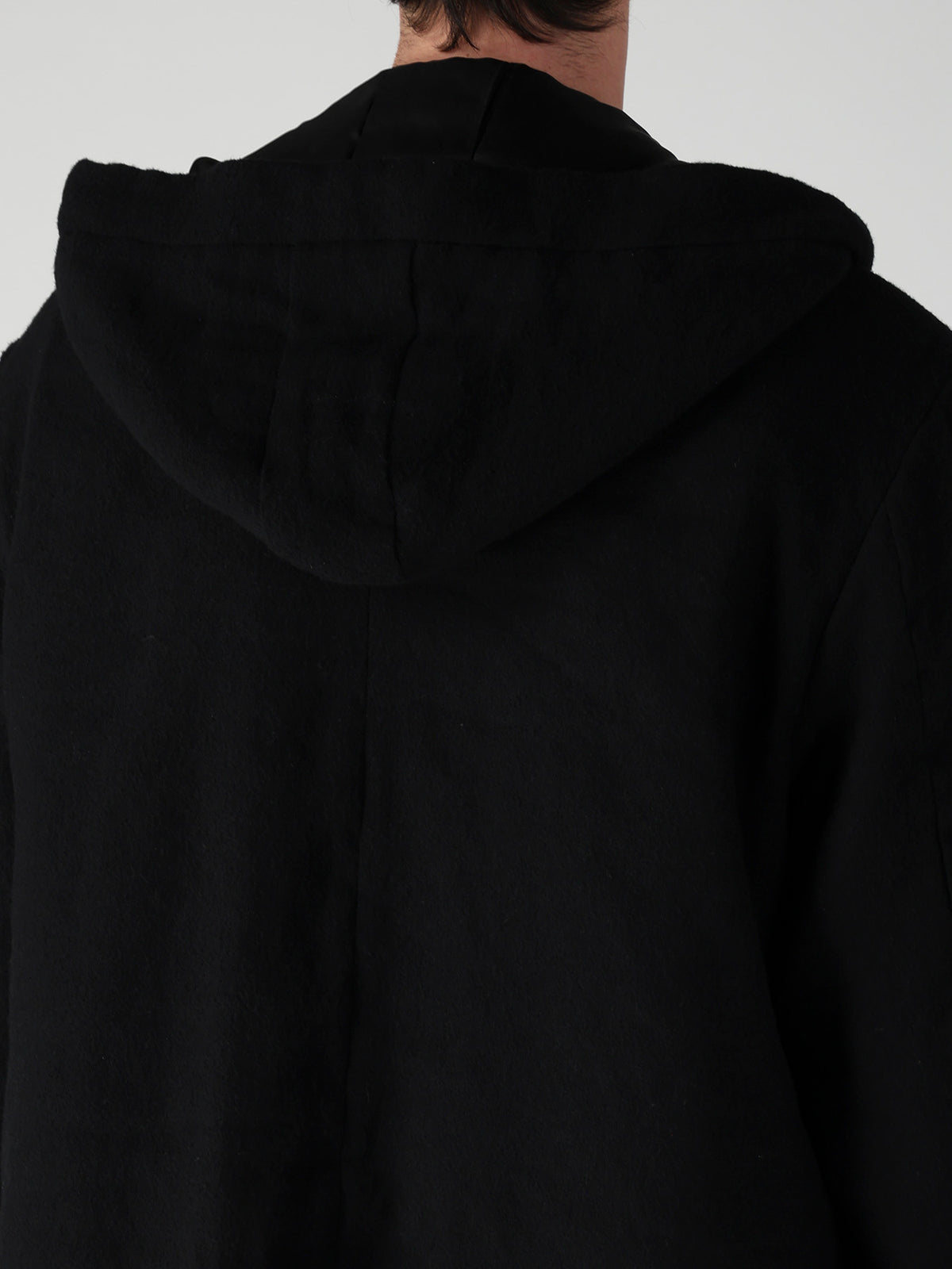 ARMY BLANKET  3 POCKETS HOODED COAT