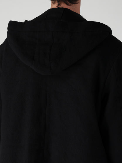 ARMY BLANKET  3 POCKETS HOODED COAT