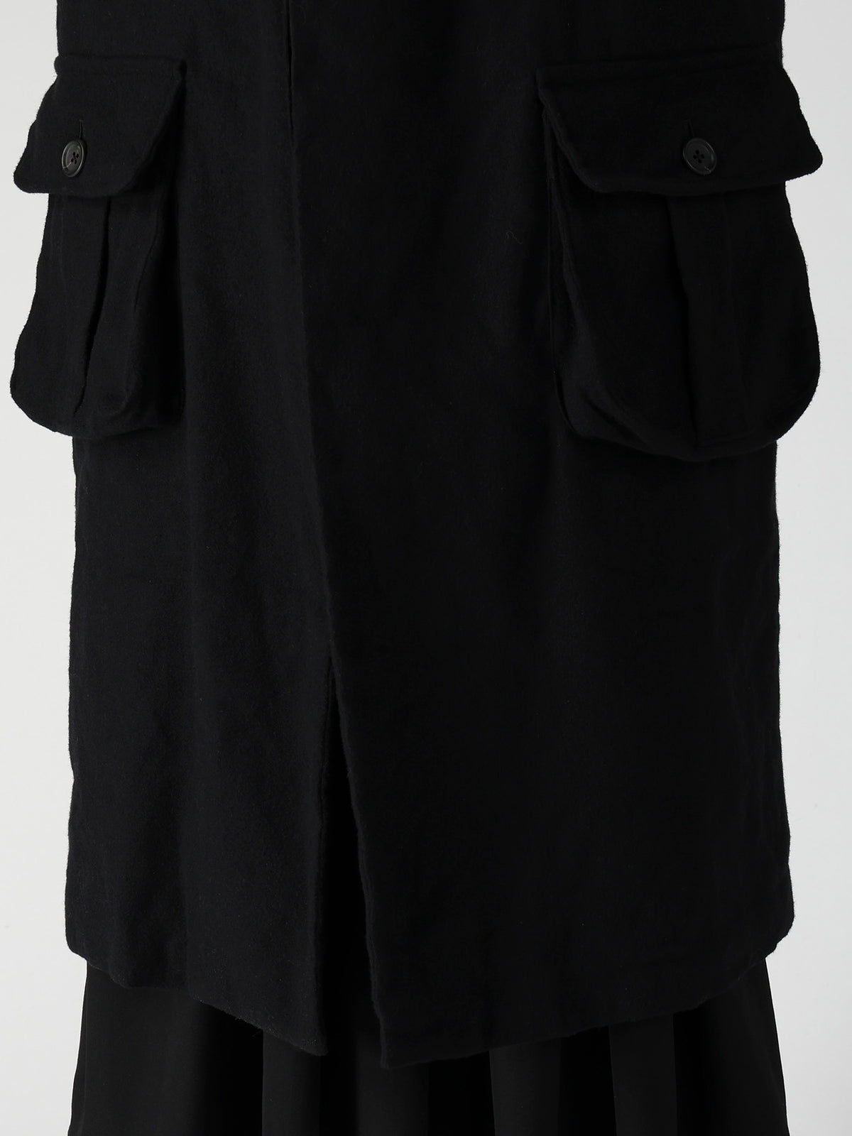 ARMY BLANKET  3 POCKETS HOODED COAT