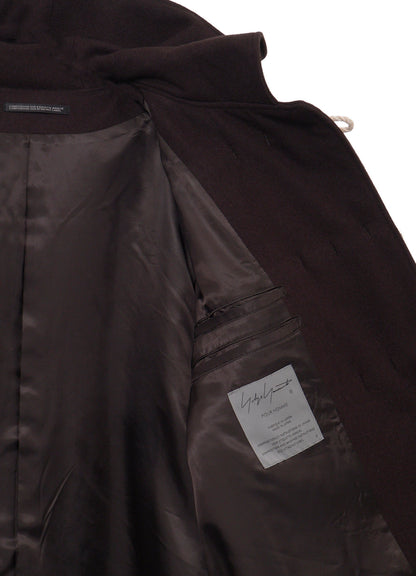 FLANNEL TOGGLE DUFFLE COAT