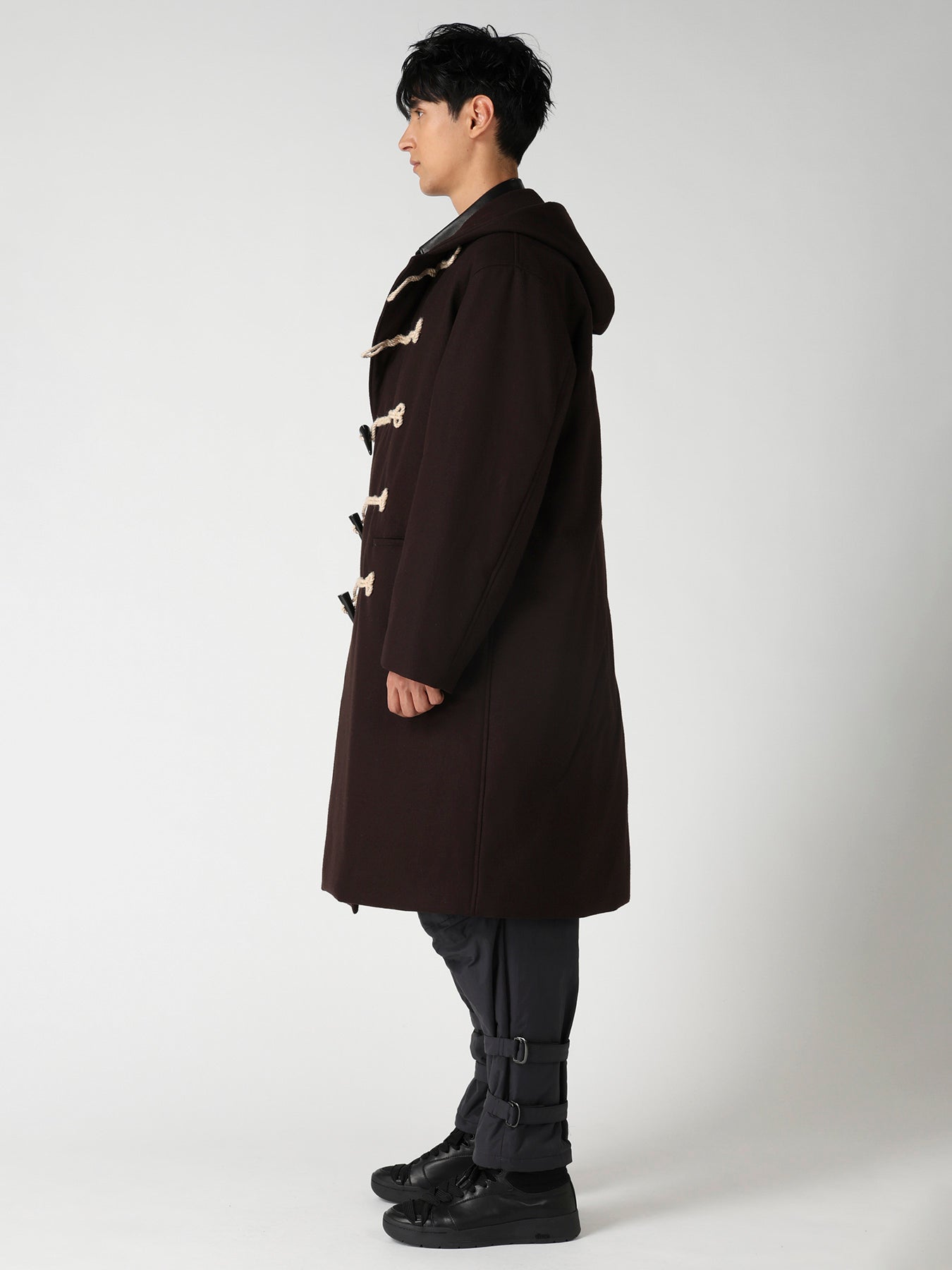 FLANNEL TOGGLE DUFFLE COAT