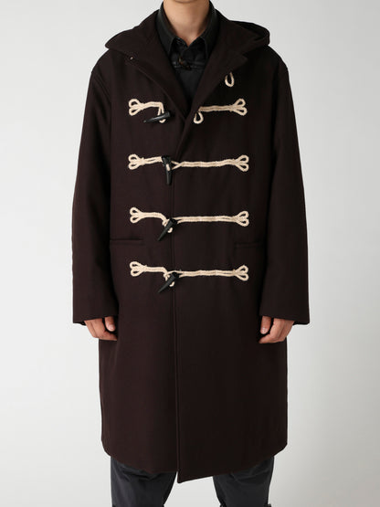FLANNEL TOGGLE DUFFLE COAT
