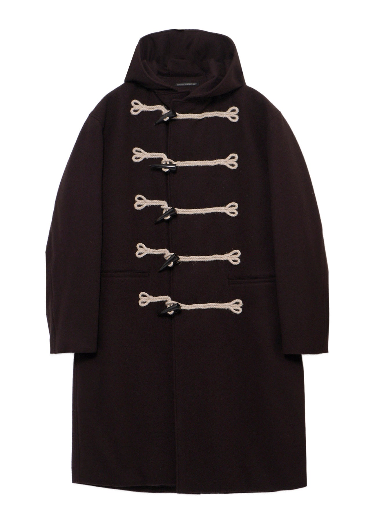 FLANNEL TOGGLE DUFFLE COAT