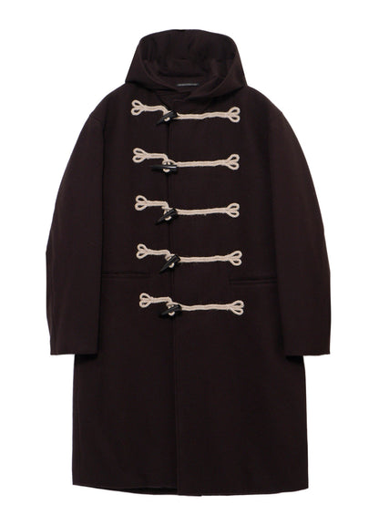 FLANNEL TOGGLE DUFFLE COAT