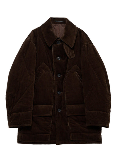 6W CORDUROY TUMBLER PADDED HUNTING COAT