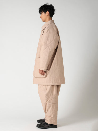 MILITARY BACK SATIN PADDED ST RAGLAN COAT