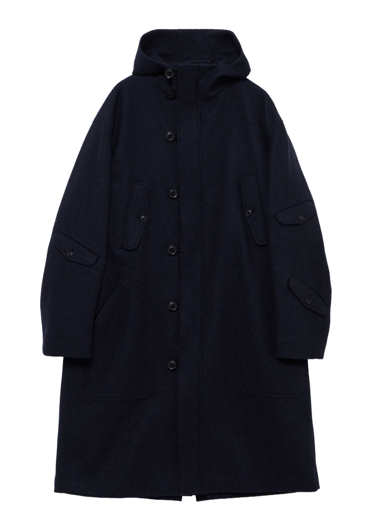 HEAVYWEIGHT KNIT VELOUR BOUCLE LONG N-3B