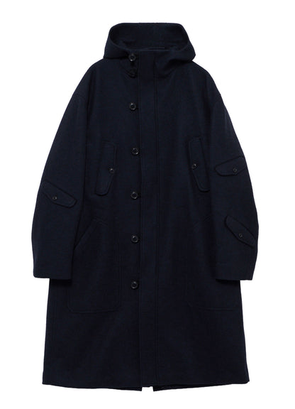 HEAVYWEIGHT KNIT VELOUR BOUCLE LONG N-3B