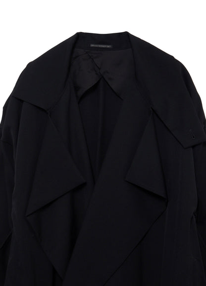 WOOL GABARDINE SMOOTH COAT
