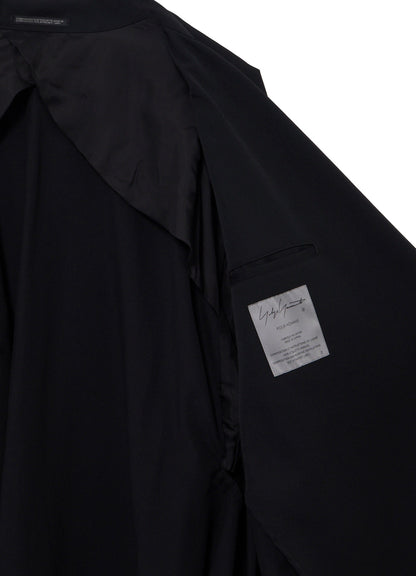 WOOL GABARDINE SMOOTH COAT