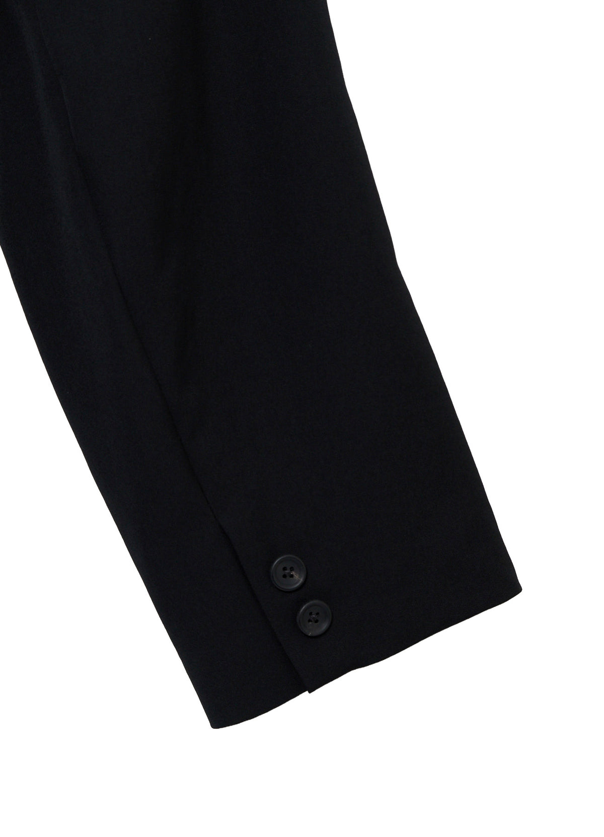 WOOL GABARDINE FRONT DETAIL COAT