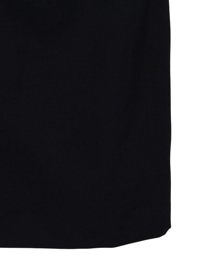 WOOL GABARDINE FRONT DETAIL COAT