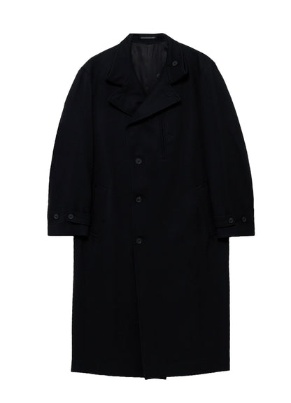 TASMANIA FLANNEL STANDCOLLAR COAT