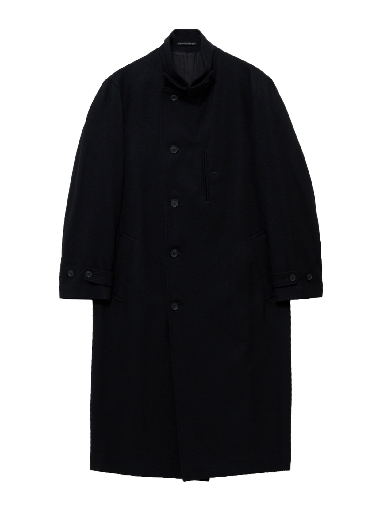 TASMANIA FLANNEL STANDCOLLAR COAT