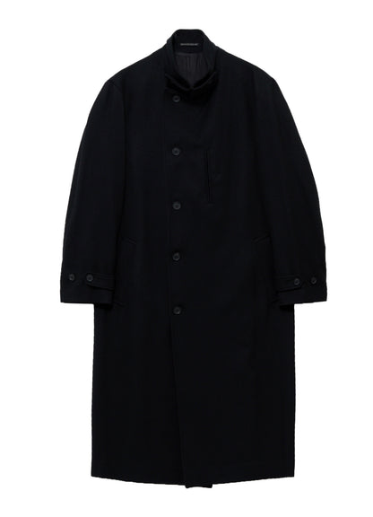 TASMANIA FLANNEL STANDCOLLAR COAT
